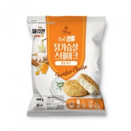 리얼 닭가슴살 스테이크 (치즈퐁듀) 400g